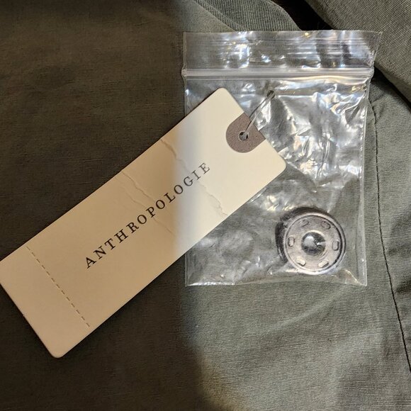 Anthroplogie Marrakech Utility Vest NWT XS Green - Picture 9 of 9